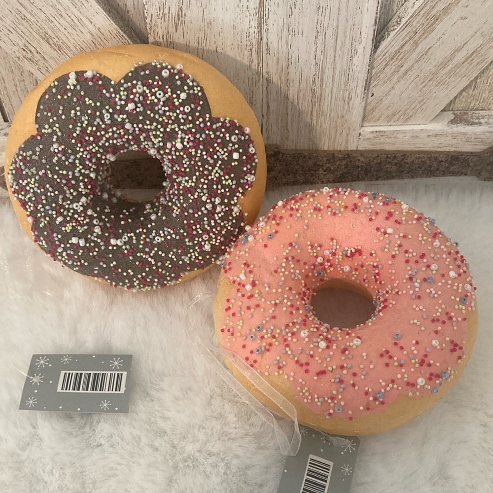 Faux Donut Ornaments